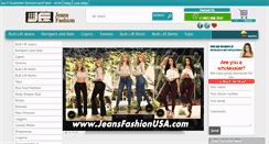 Desktop Screenshot of jeansfashionusa.com